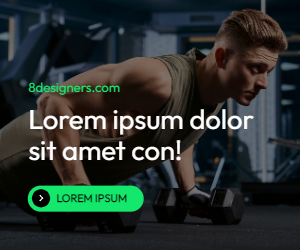 Display ad for gyms