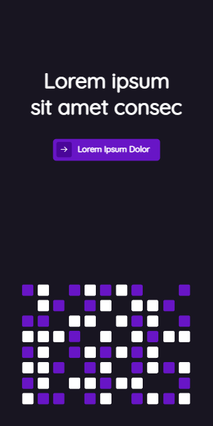 Purple template with small patterns