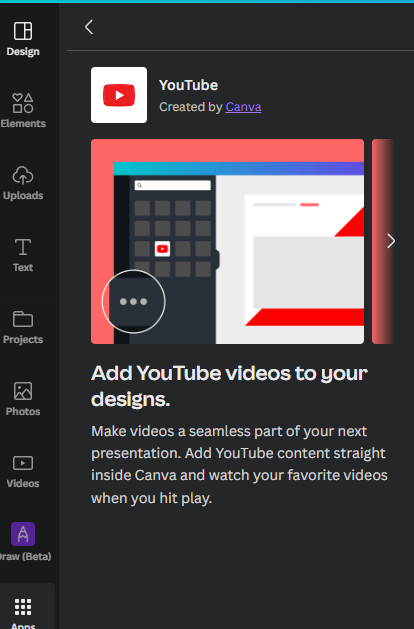 How Do I Embed A YouTube Video In Canva Presentation Web Design 