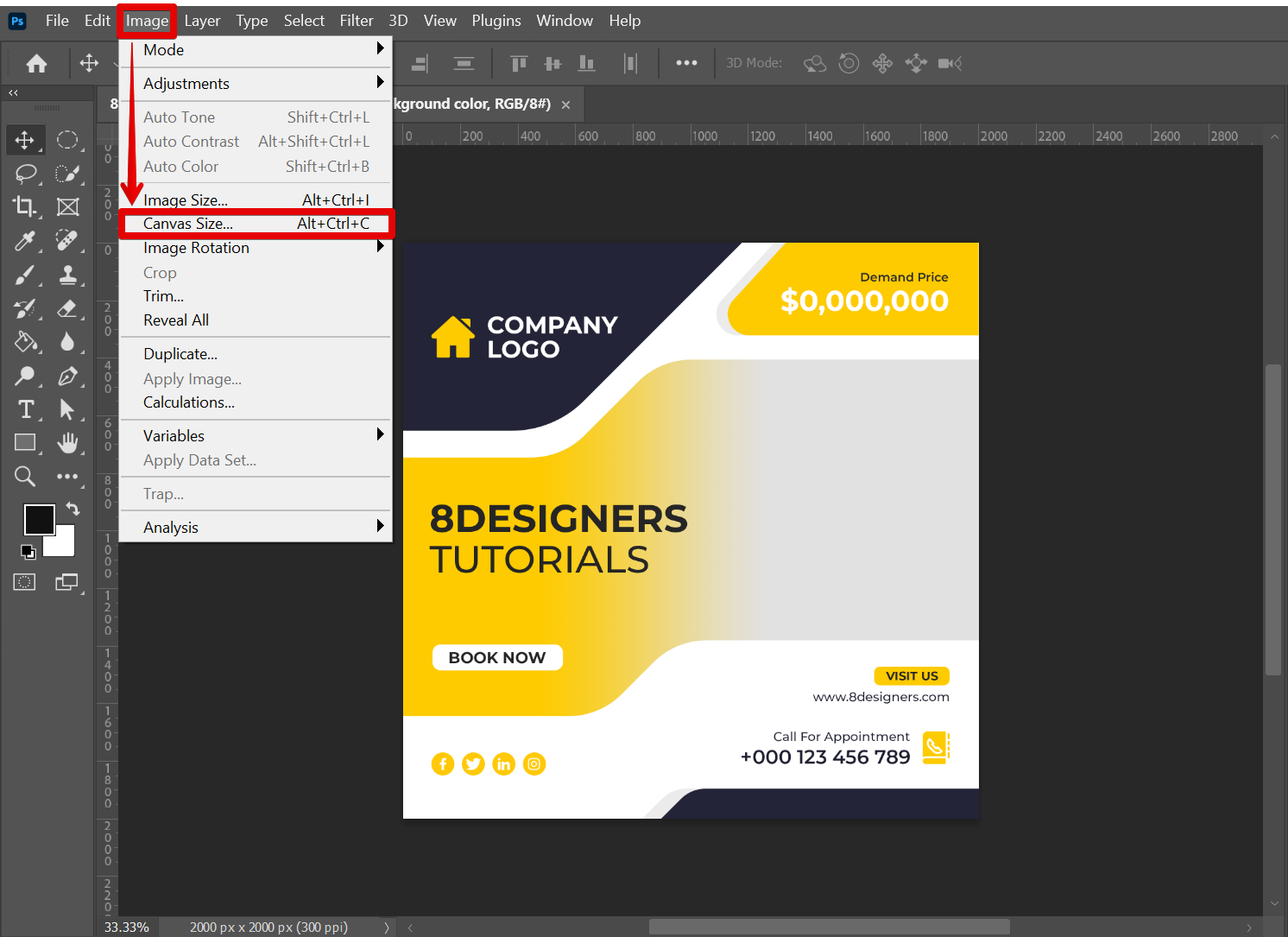 What Size Should A Flyer Be In Photoshop Web Design Tutorials And Guides