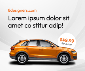 Another car rental banner
